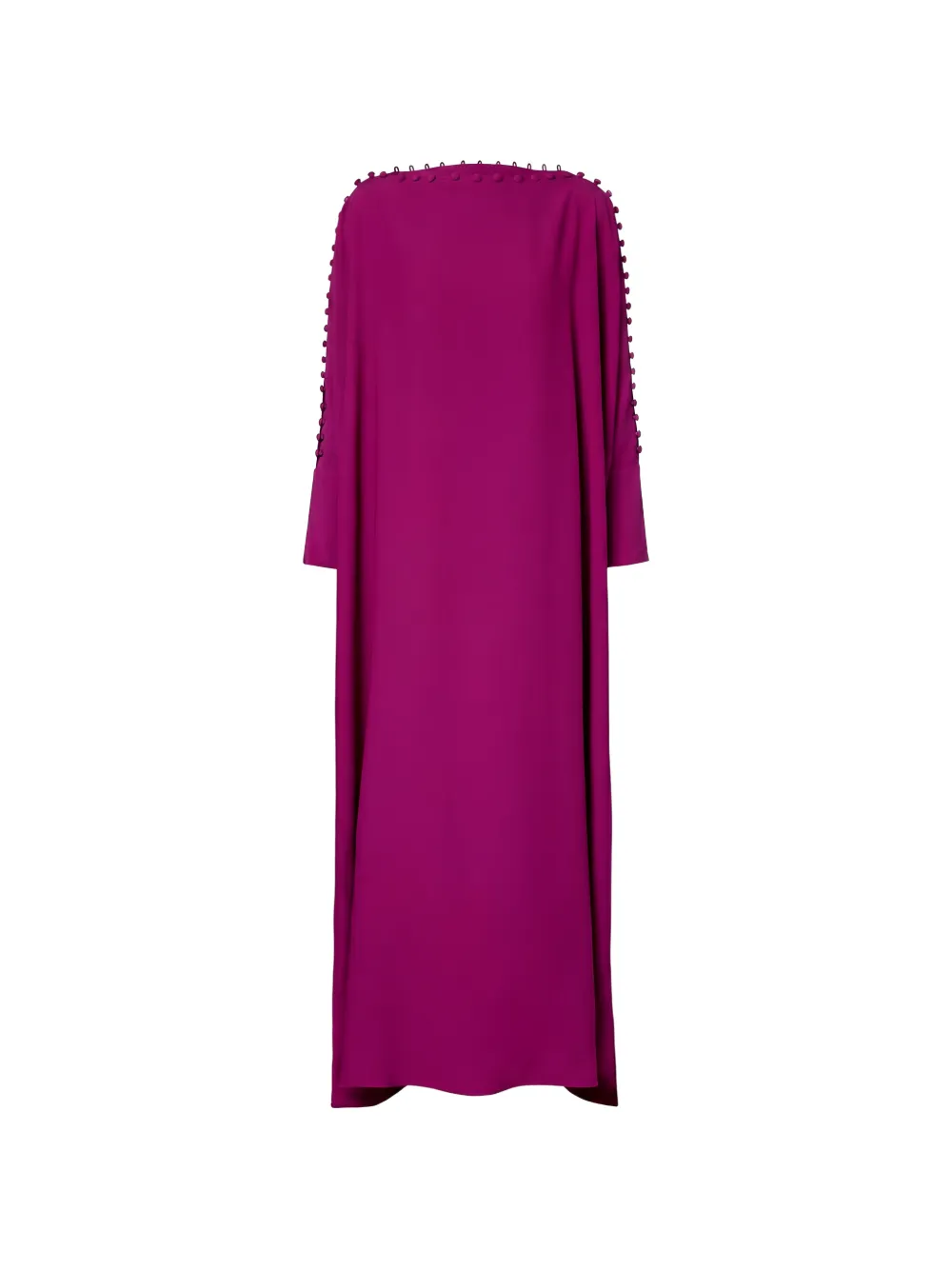 Taller Marmo Mila button-embellished maxi dress - Rosa