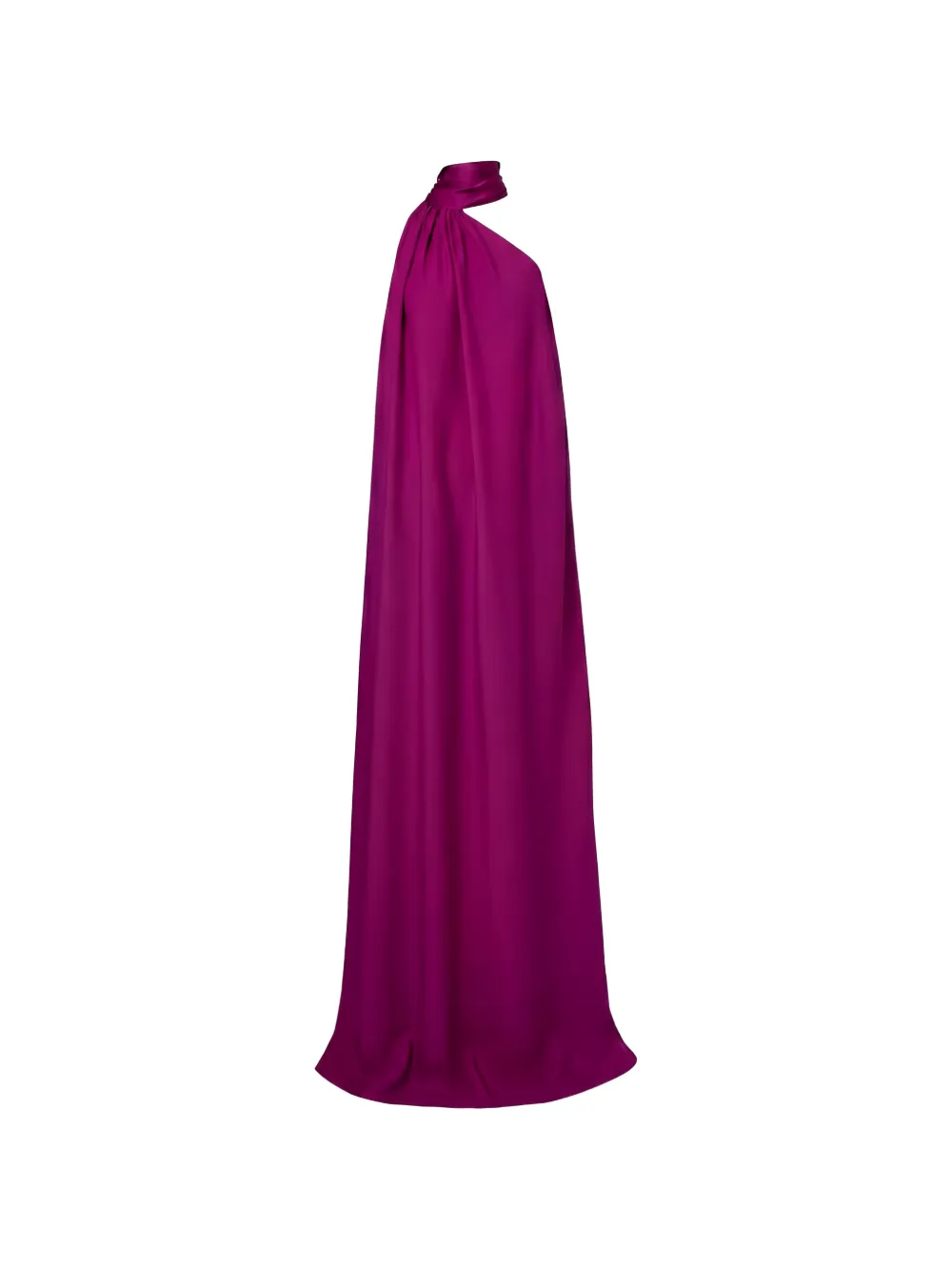 Taller Marmo Astor Extravaganza feather-trim maxi dress - Viola