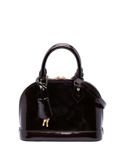 Louis Vuitton Pre-Owned 2014 Monogram Vernis Alma BB satchel