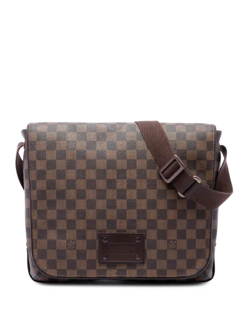Louis Vuitton Pre-Owned 2009 Damier Ebene Brooklyn MM crossbody bag
