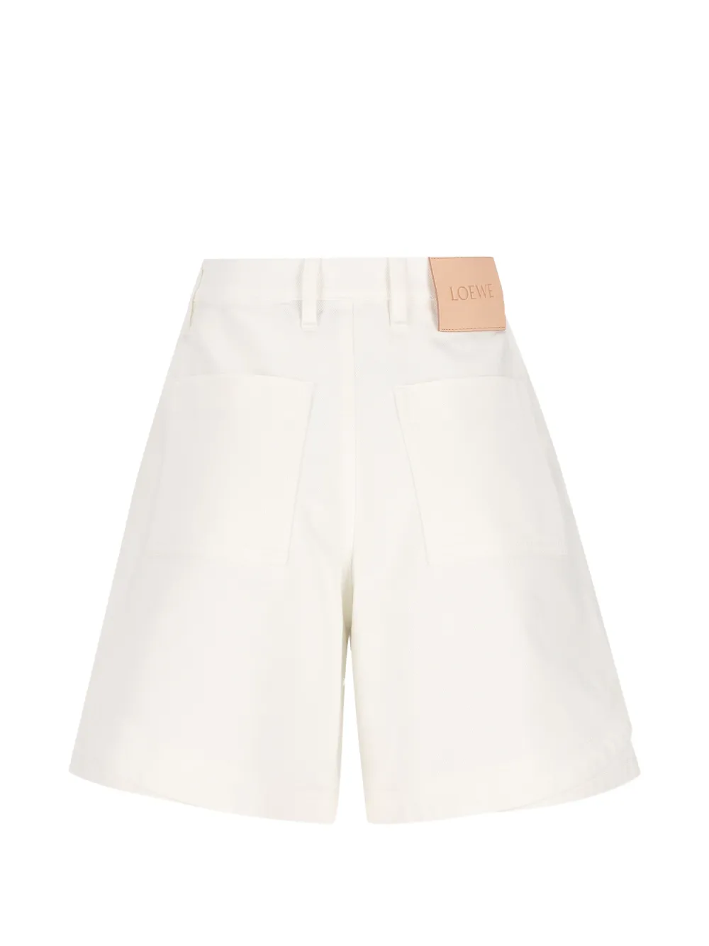 LOEWE x Paula's Ibiza denim shorts Wit