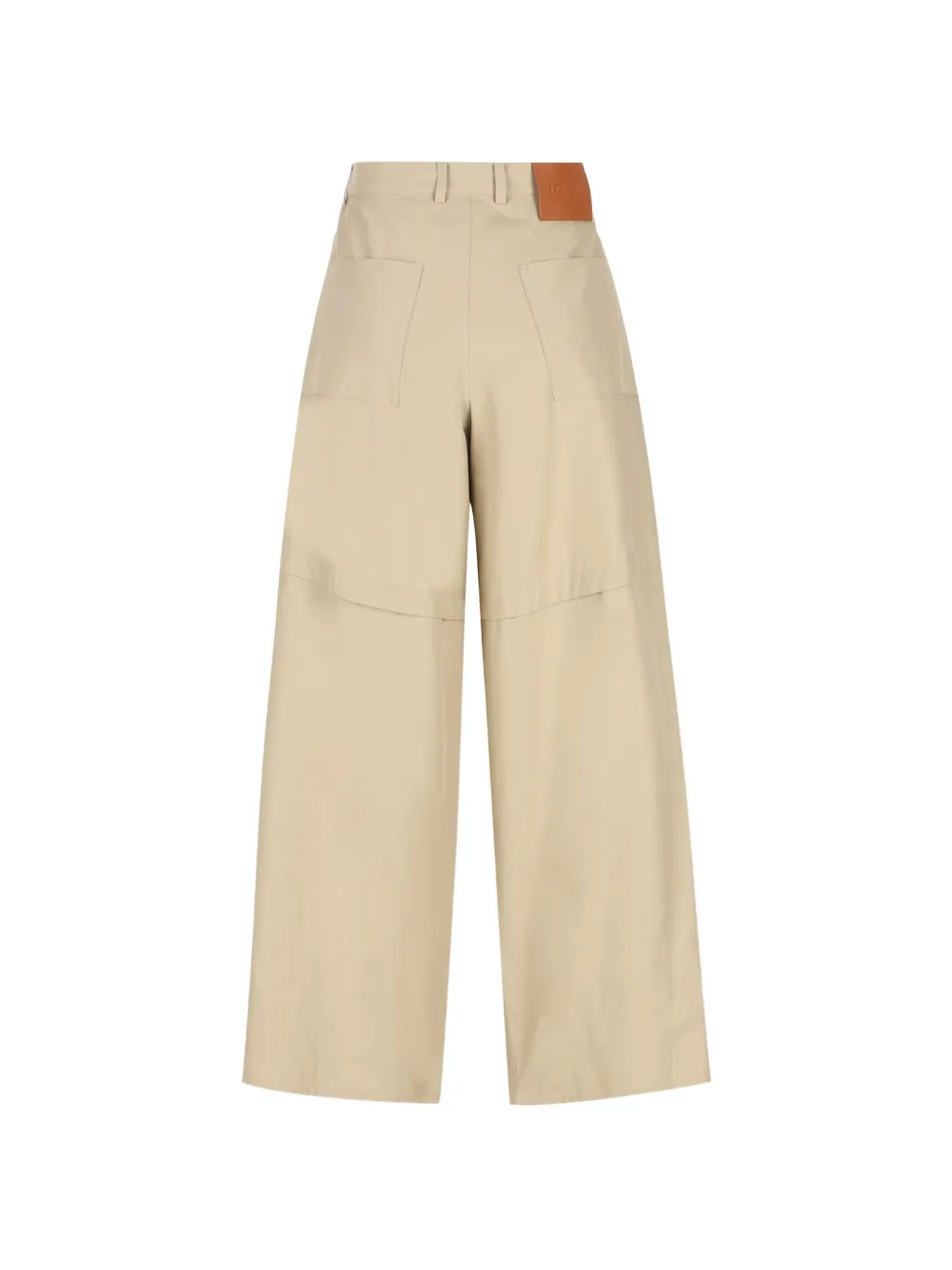 LOEWE Katoenen broek Beige