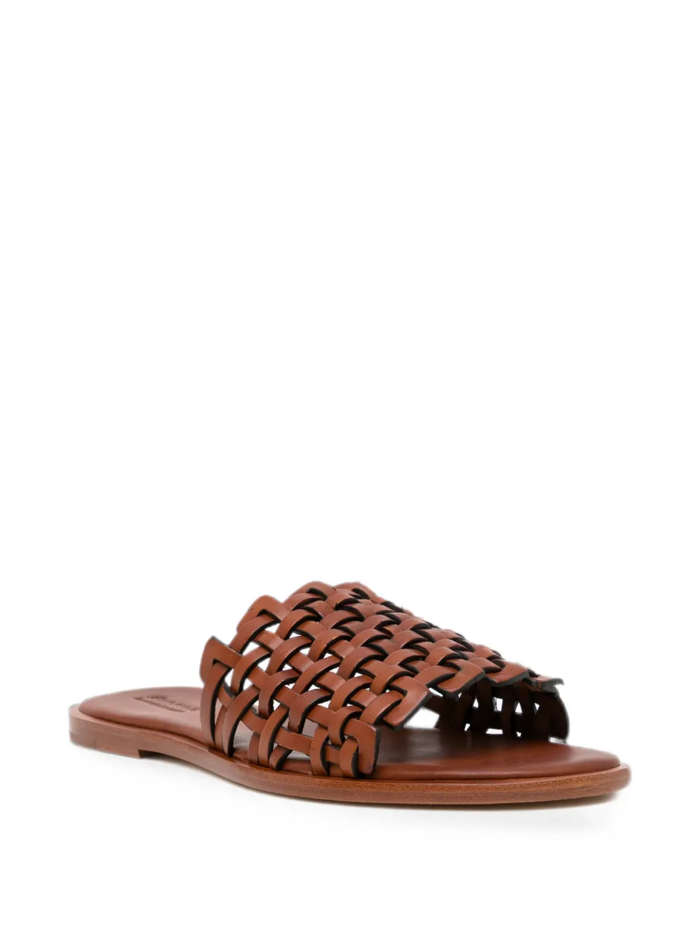 DRAGON DIFFUSION Sandalen met zigzag-patroon Bruin