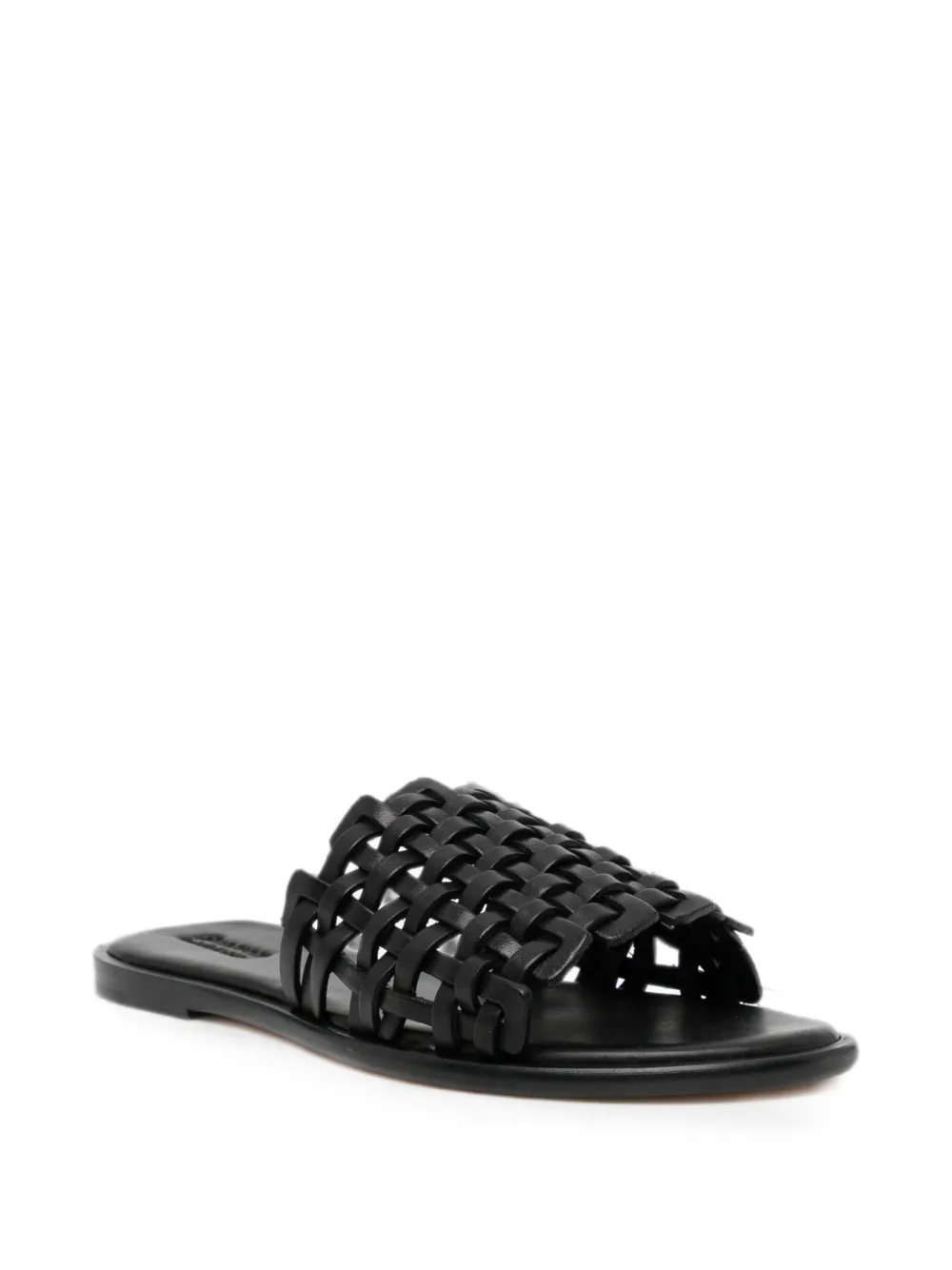 DRAGON DIFFUSION Sandalen met zigzag-patroon Zwart