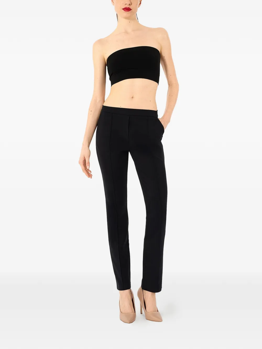 Wolford Baily broek met naaddetail Zwart