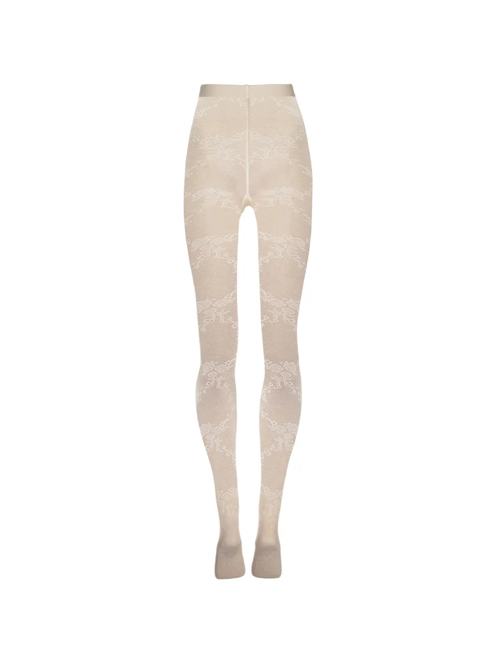 Wolford Panty met bloemenprint Beige