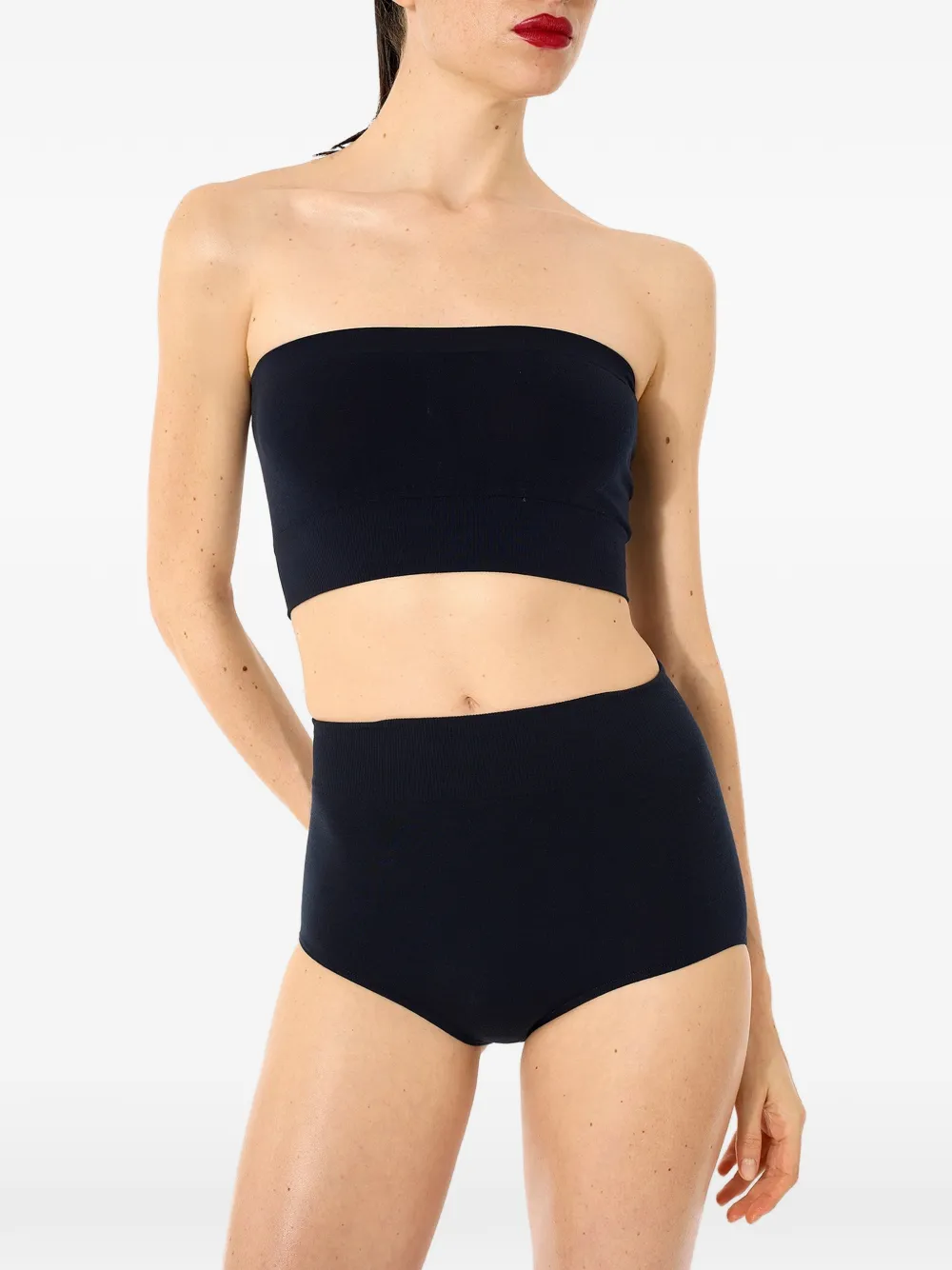 Wolford Naadloze bandeau bh Blauw