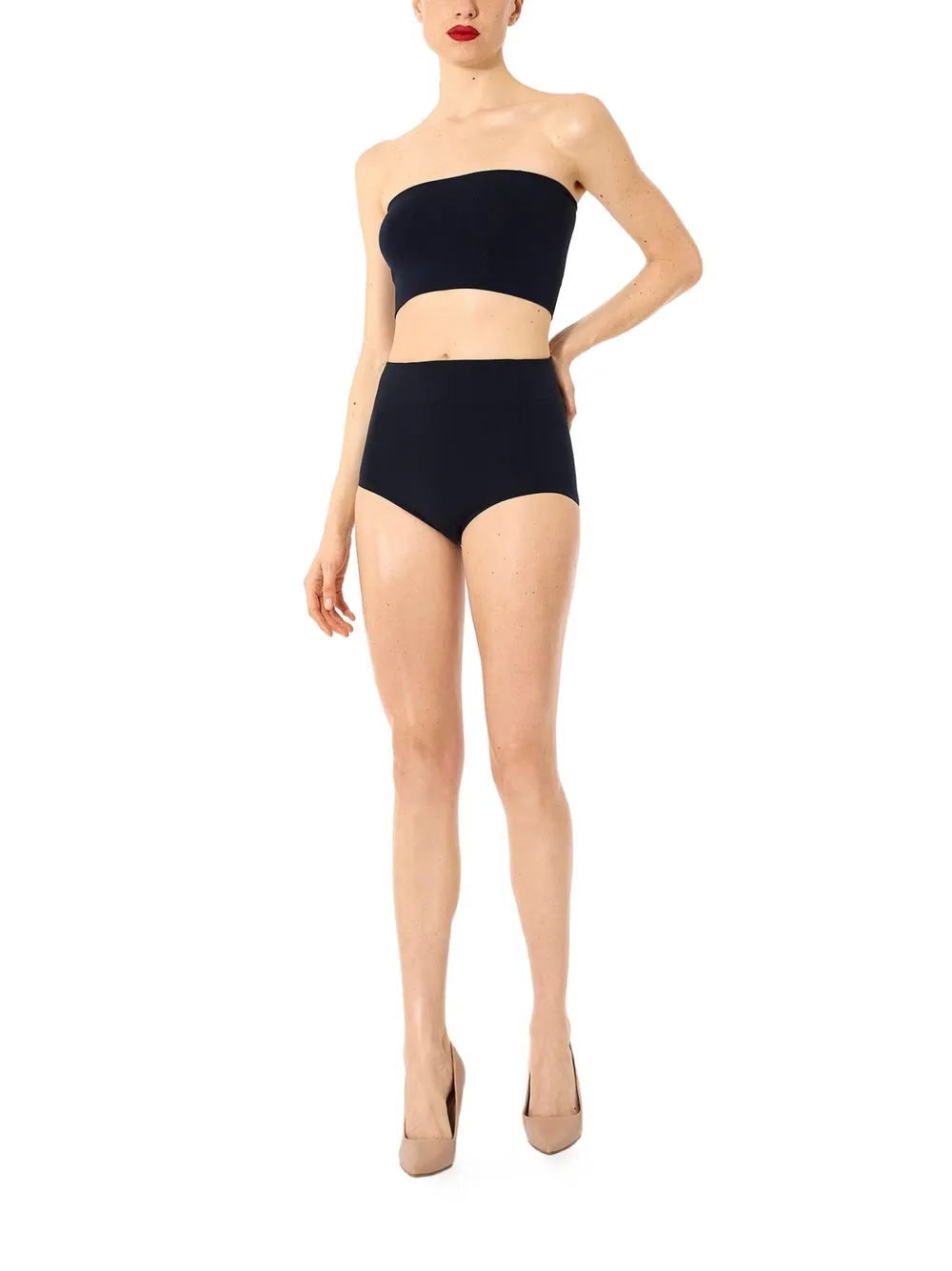 Wolford Naadloze bandeau bh Blauw