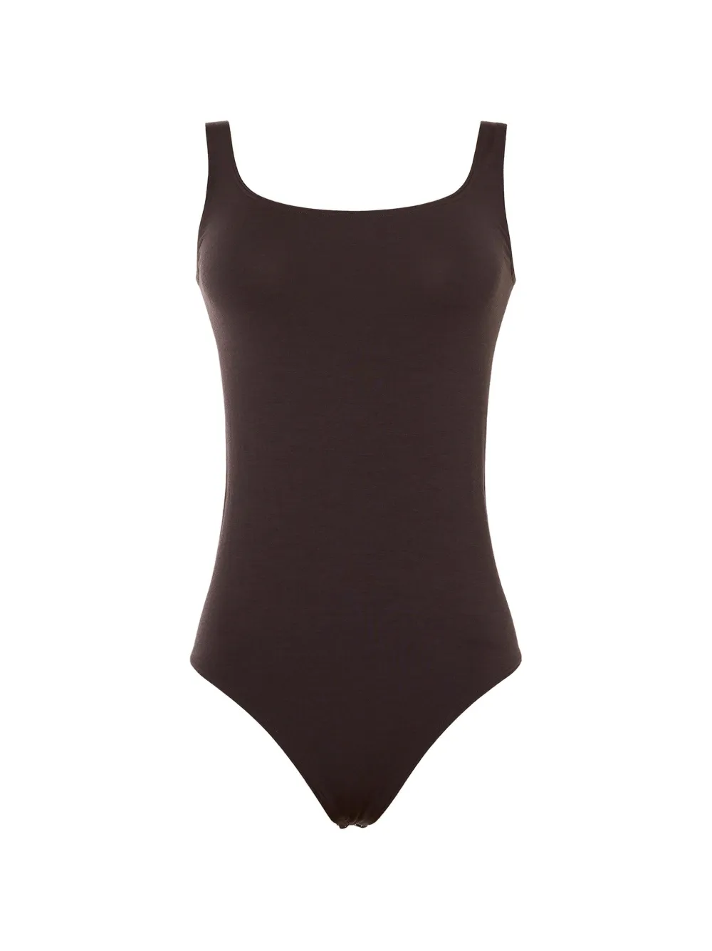 Wolford Ärmelloser Body - Braun