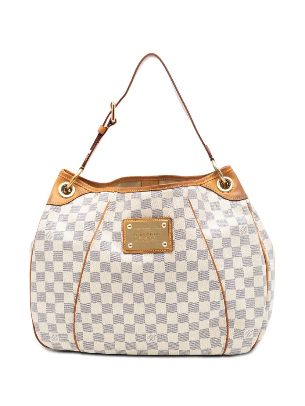 Louis Vuitton Pre-Owned 2008-2013 Damier Azur Galliera PM shoulder bag - Bianco