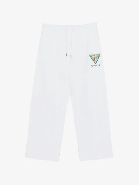 Casablanca Tennis Club embroidered track pants
