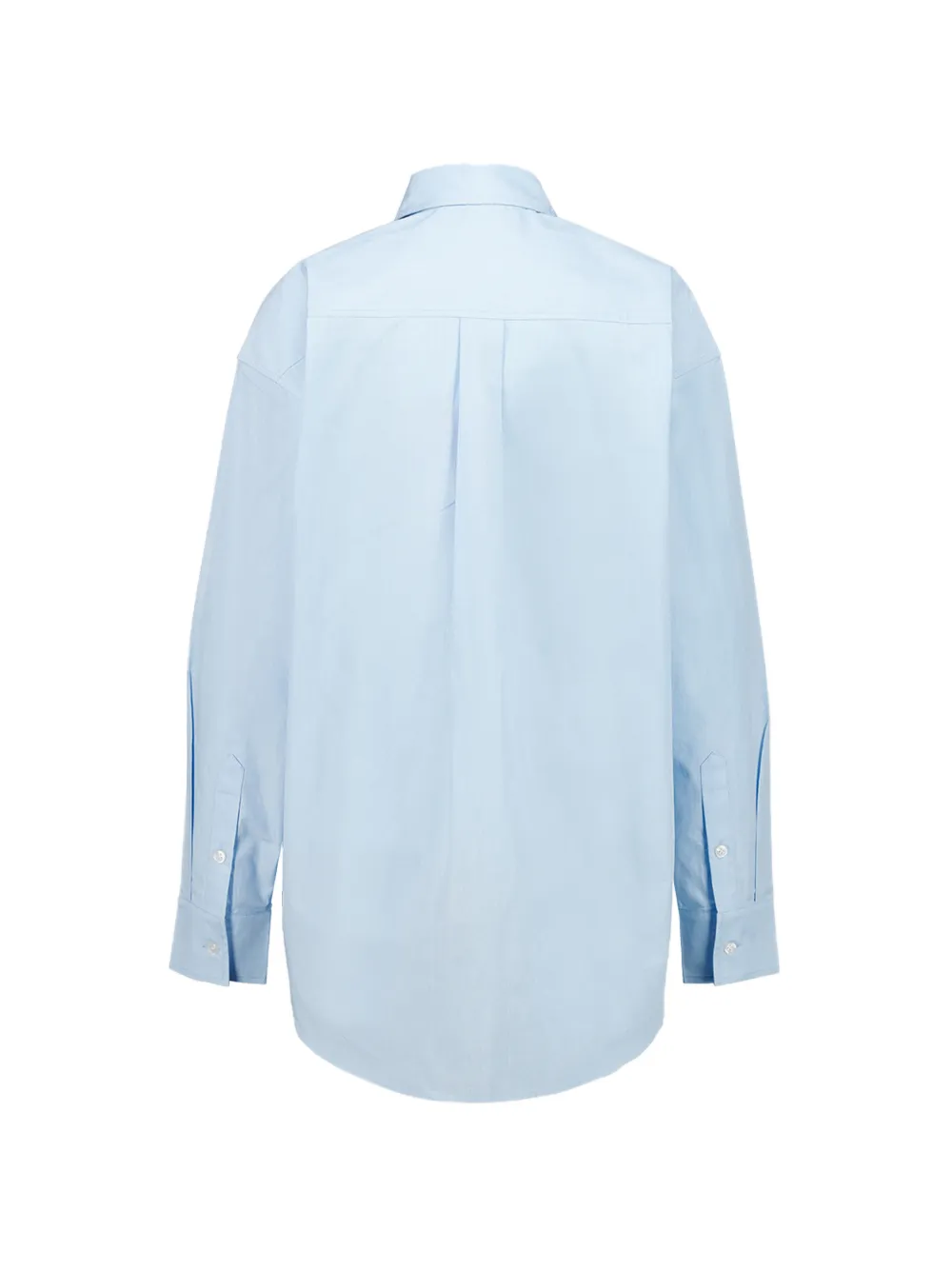 La DoubleJ Peony Placee katoenen blouse met borduurwerk Blauw