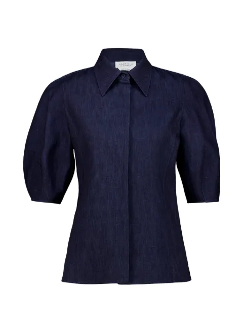 Gabriela Hearst Sansi puffed-sleeve top