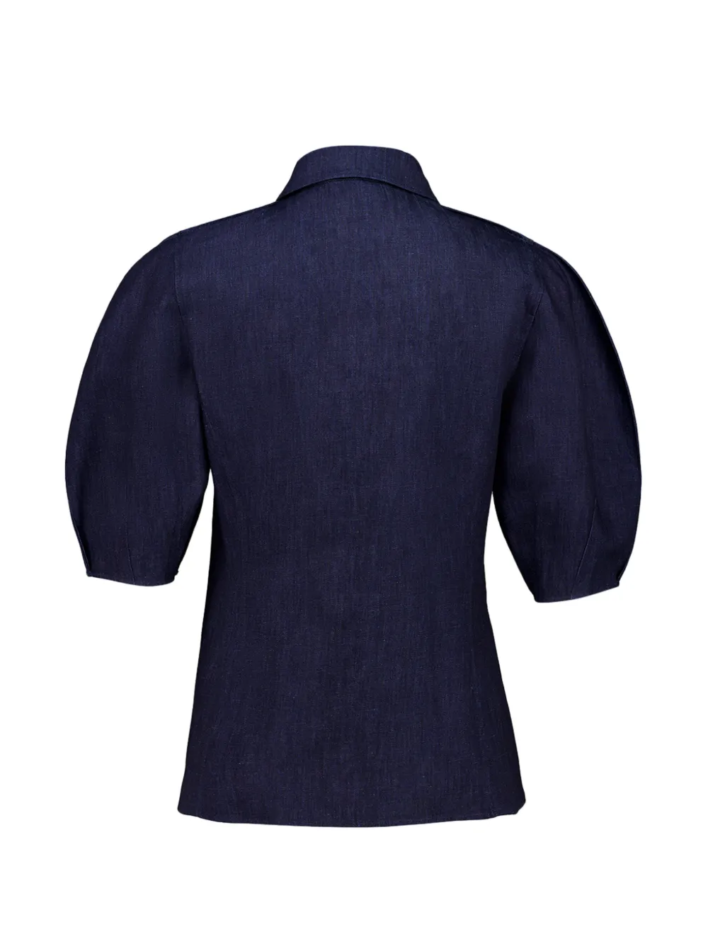 Gabriela Hearst Sansi top met pofmouwen Blauw