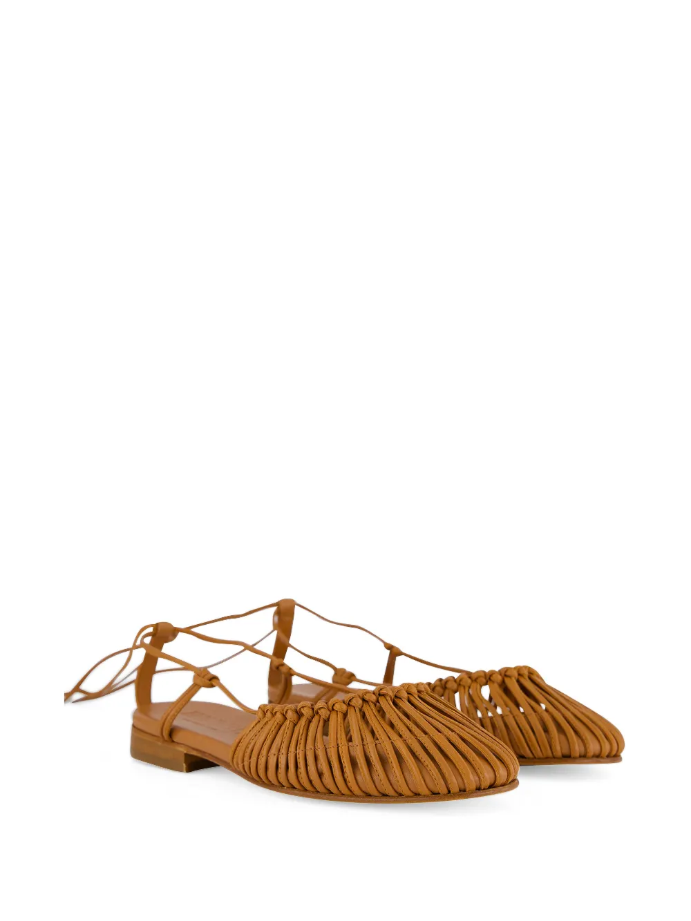 Hereu Mantera leren sandalen Bruin