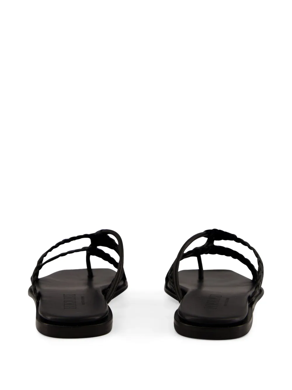 Hereu Lina geweven sandalen Zwart