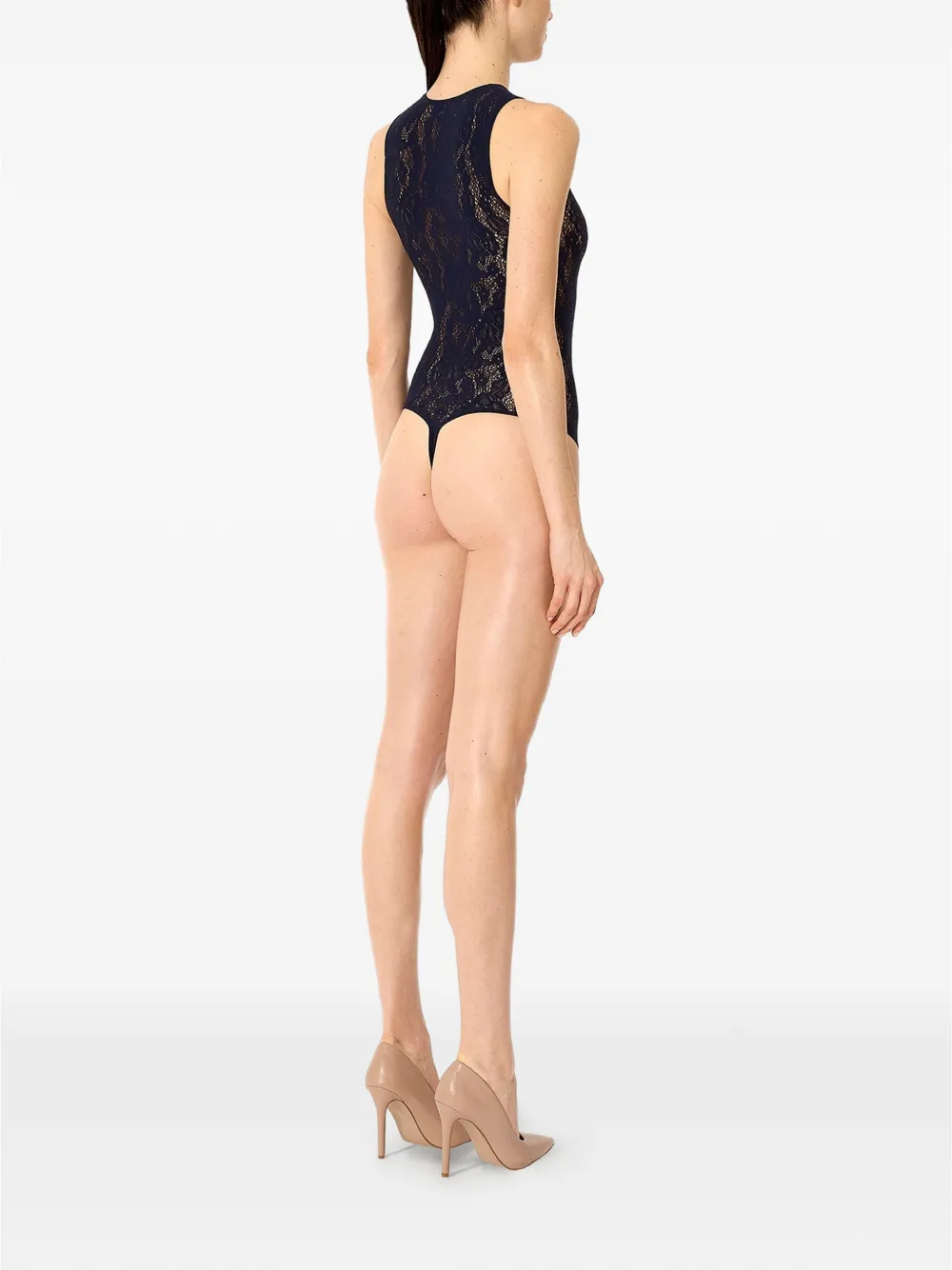 Wolford Infinite Rose body Blauw