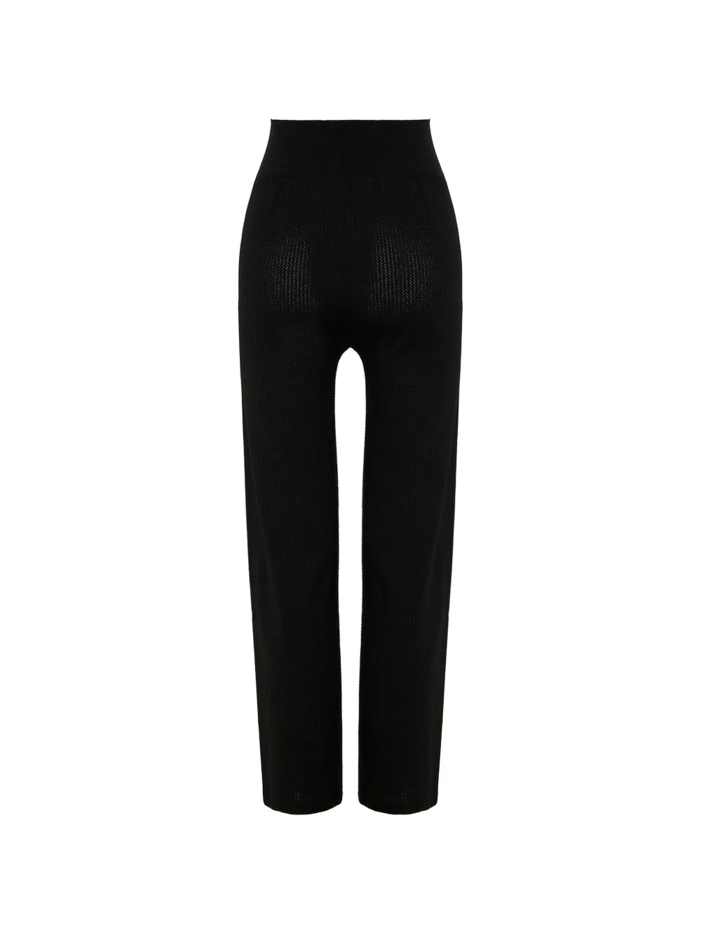 Wolford Naadloze broek met mesh Zwart