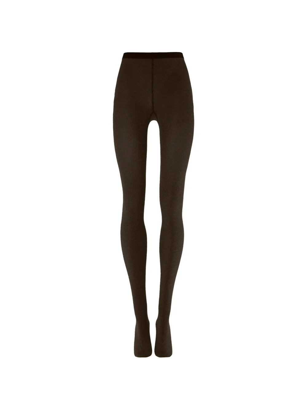 Wolford Collant in lana merino - Marrone