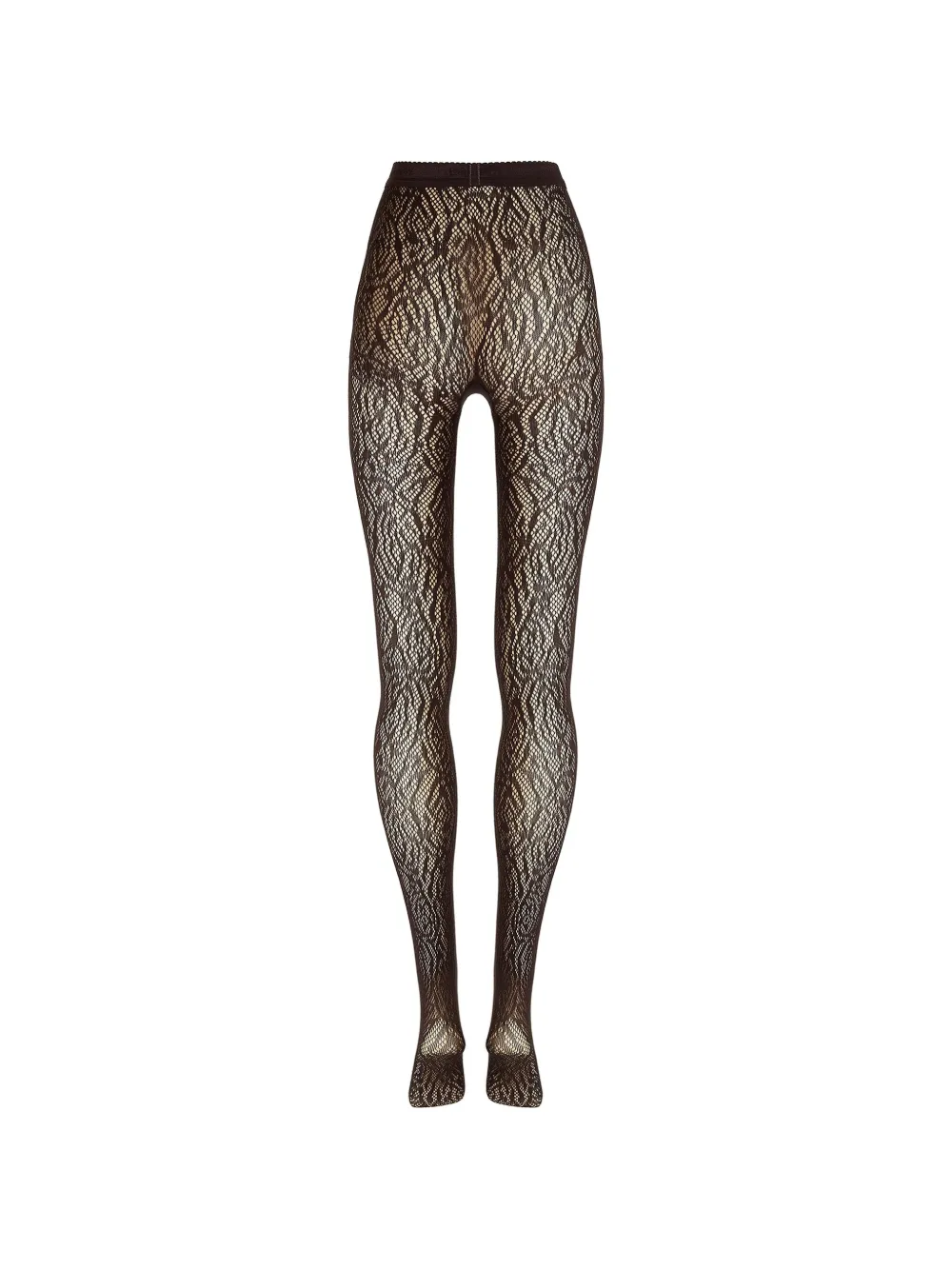 Wolford Panty met kant-effect Zwart