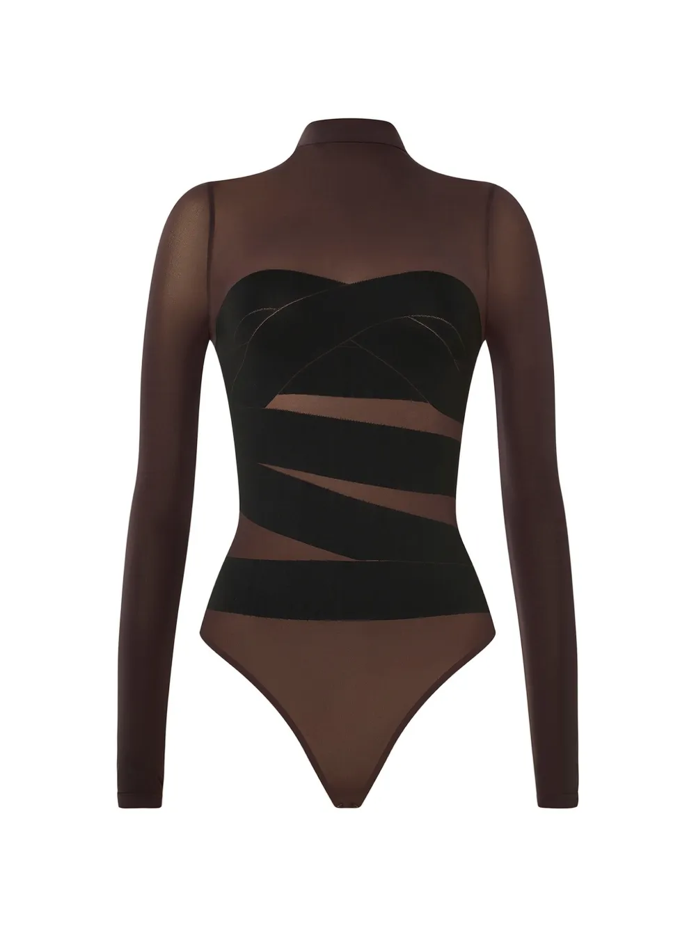 Wolford Infinite Wrap Body - Braun