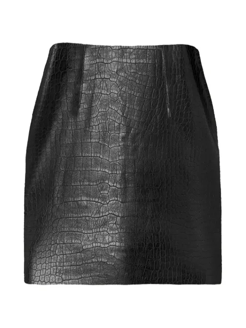 Wolford アリゲーターエンボス ミニスカート