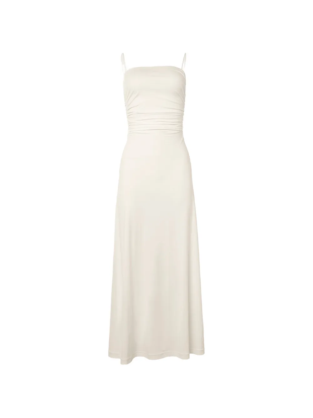 Wolford Abito Summer Flow lungo con spalline sottili - Bianco