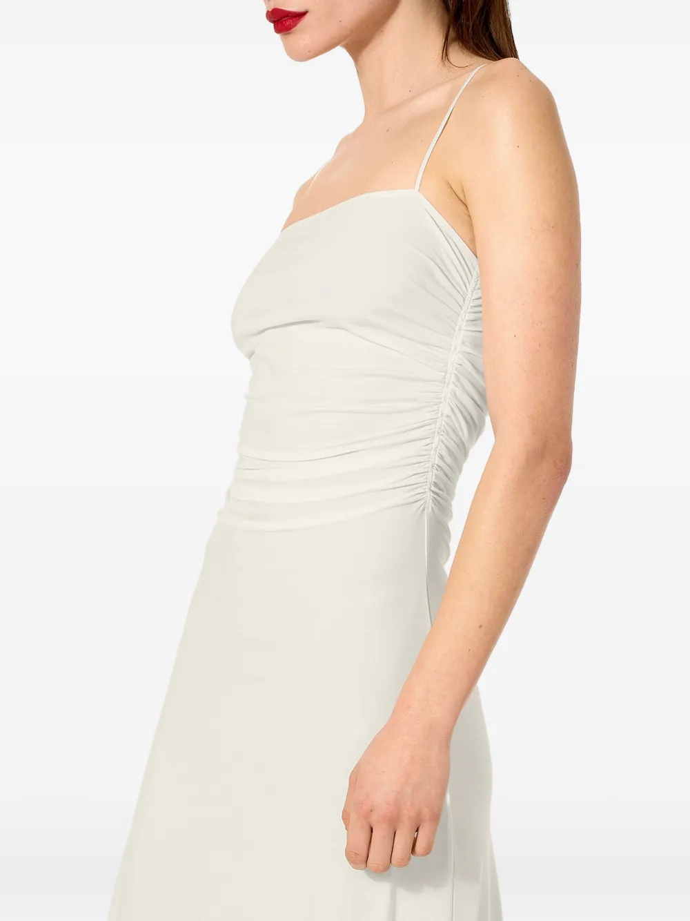 Wolford Summer Flow maxi-jurk met spaghettibandjes Wit