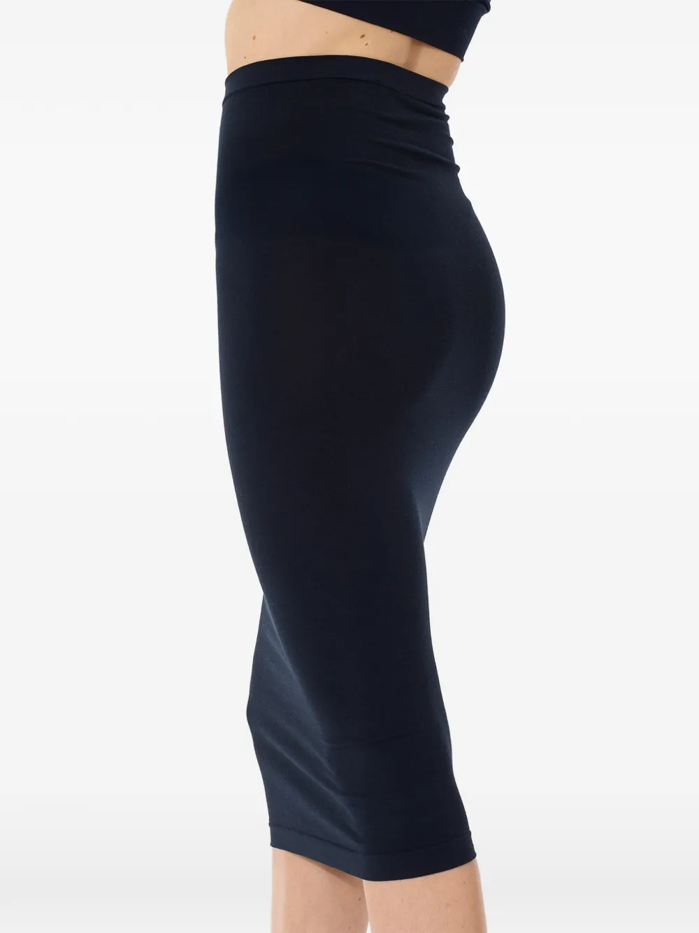 Wolford Naadloze midi-rok Blauw