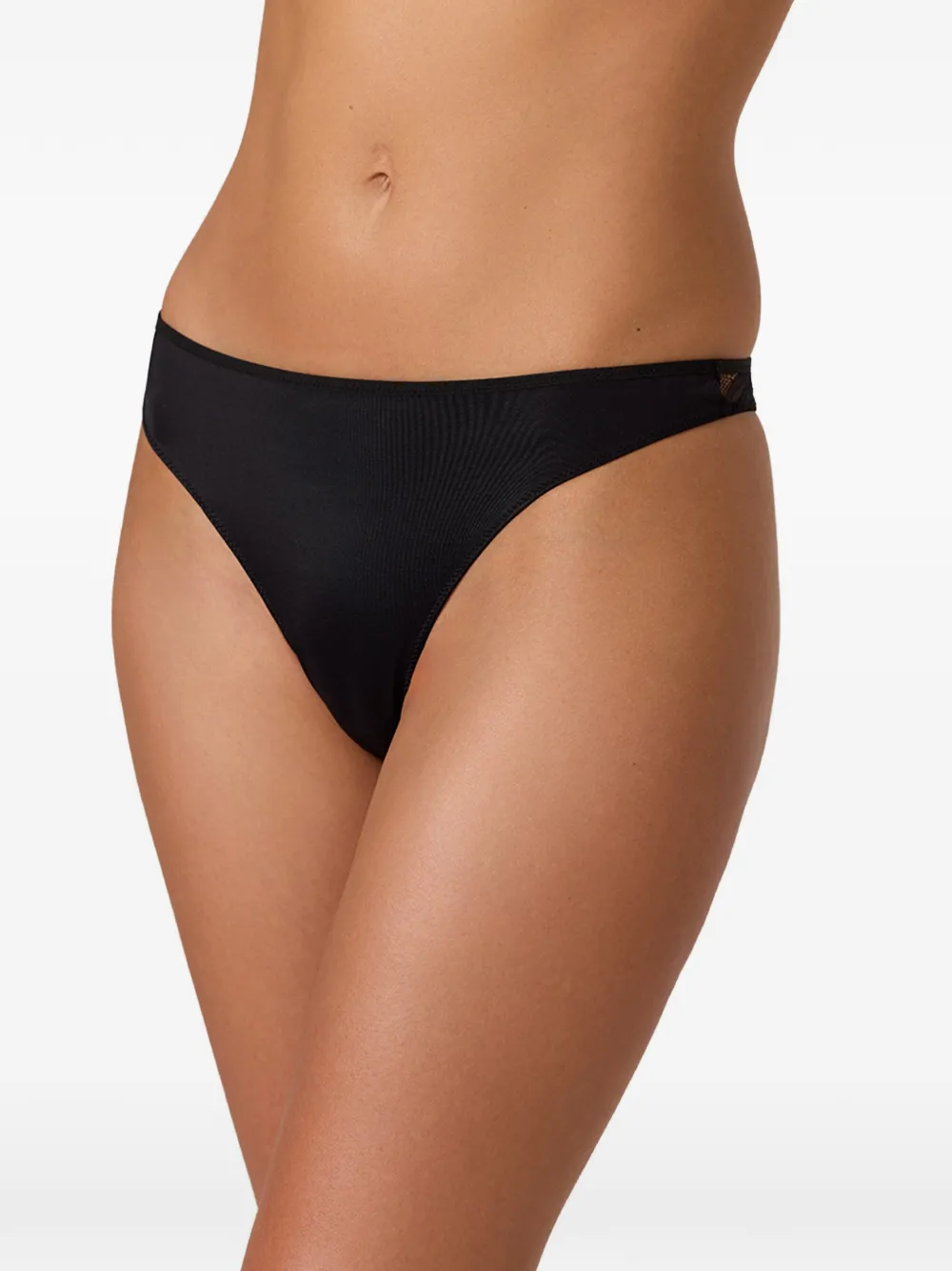 Wolford String met kant Zwart