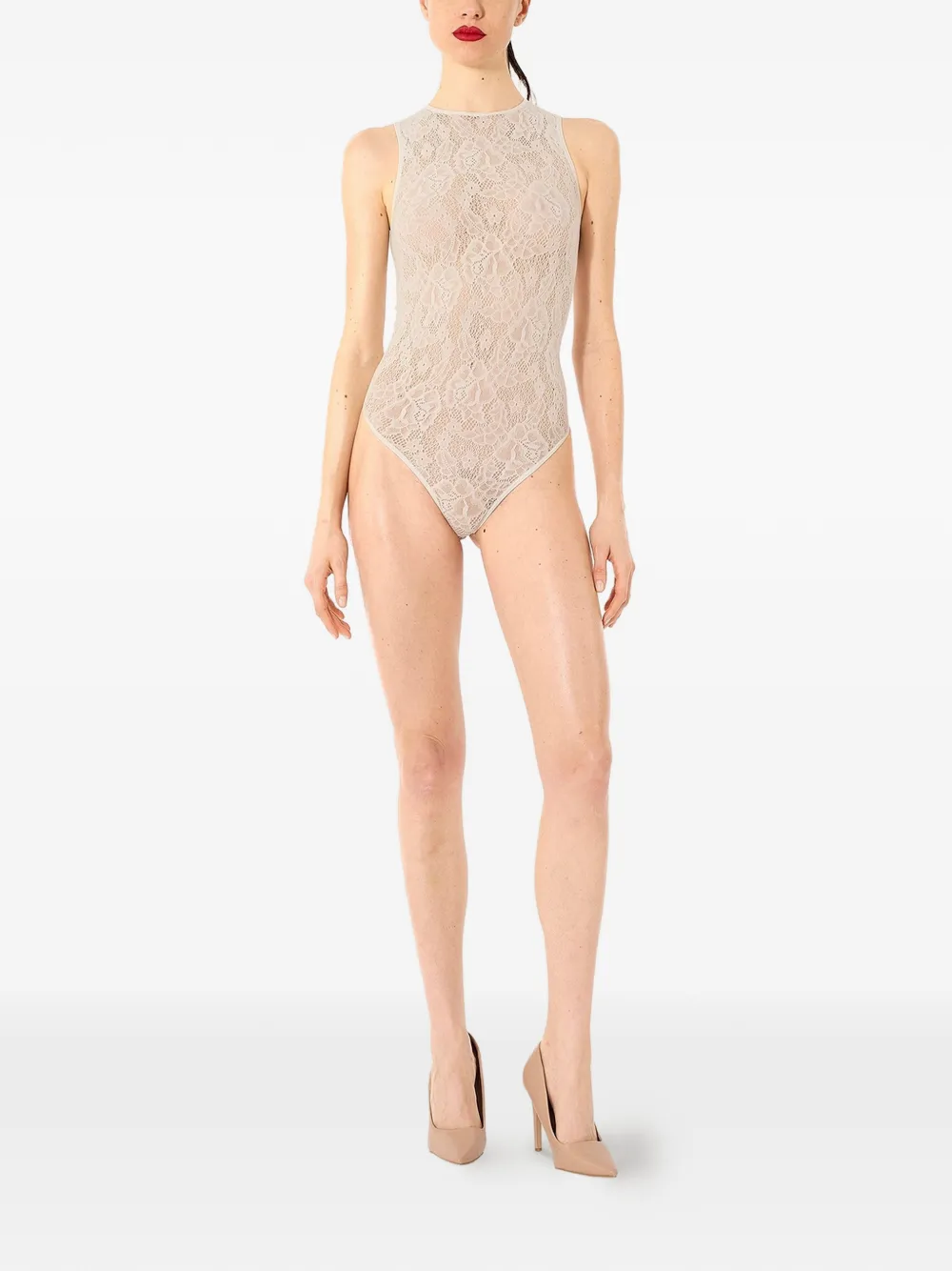 Wolford Infinite Rose body Beige