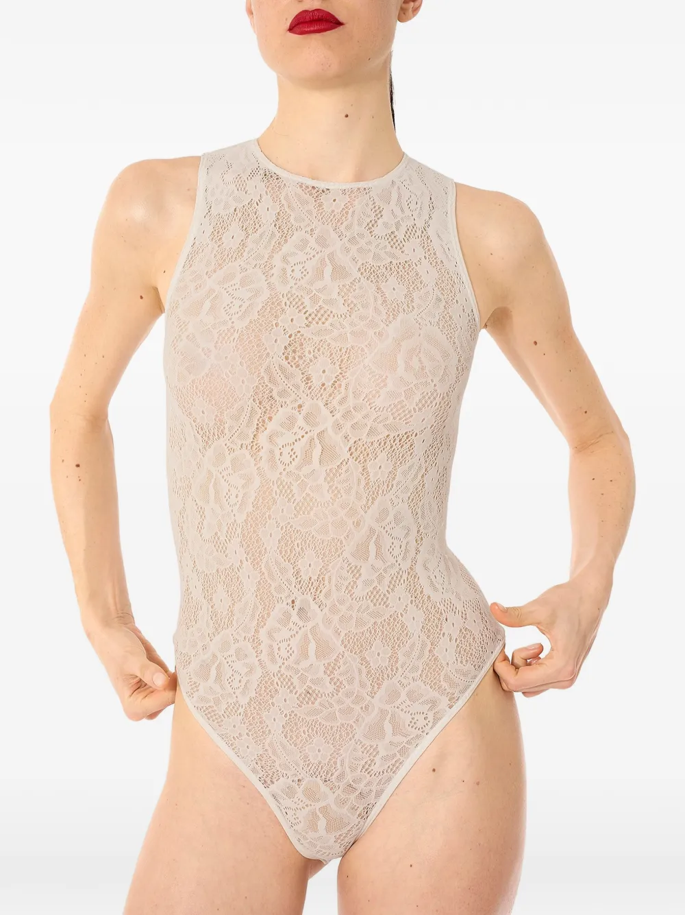 Wolford Infinite Rose body Beige
