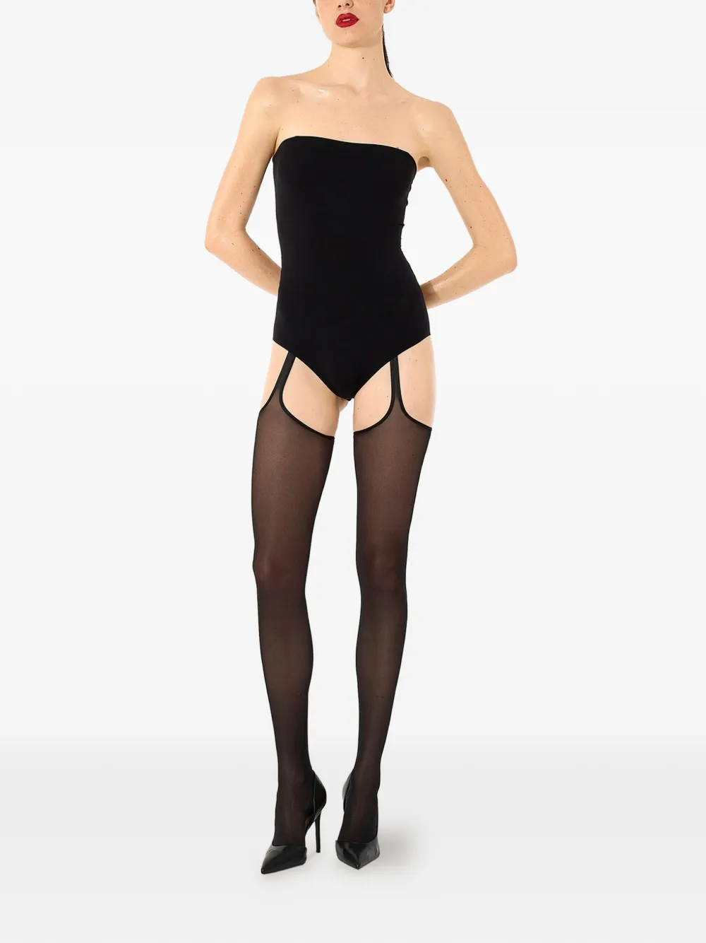 Wolford Skin Contour body Zwart