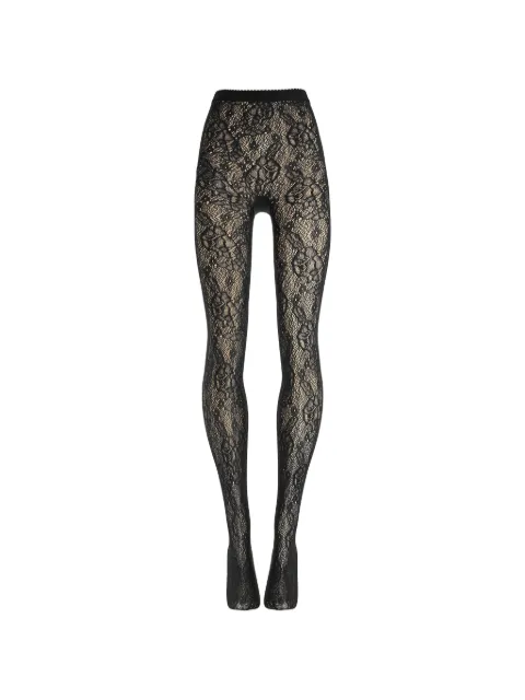 Wolford floral lace-mesh tights