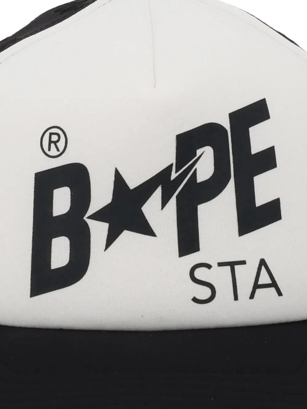 A BATHING APE BAPE STA pet met logo-print Zwart