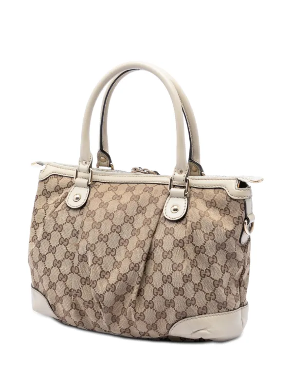 Gucci Pre-Owned 2016-2026 GGキャンバス スーキー サッチェルバッグ