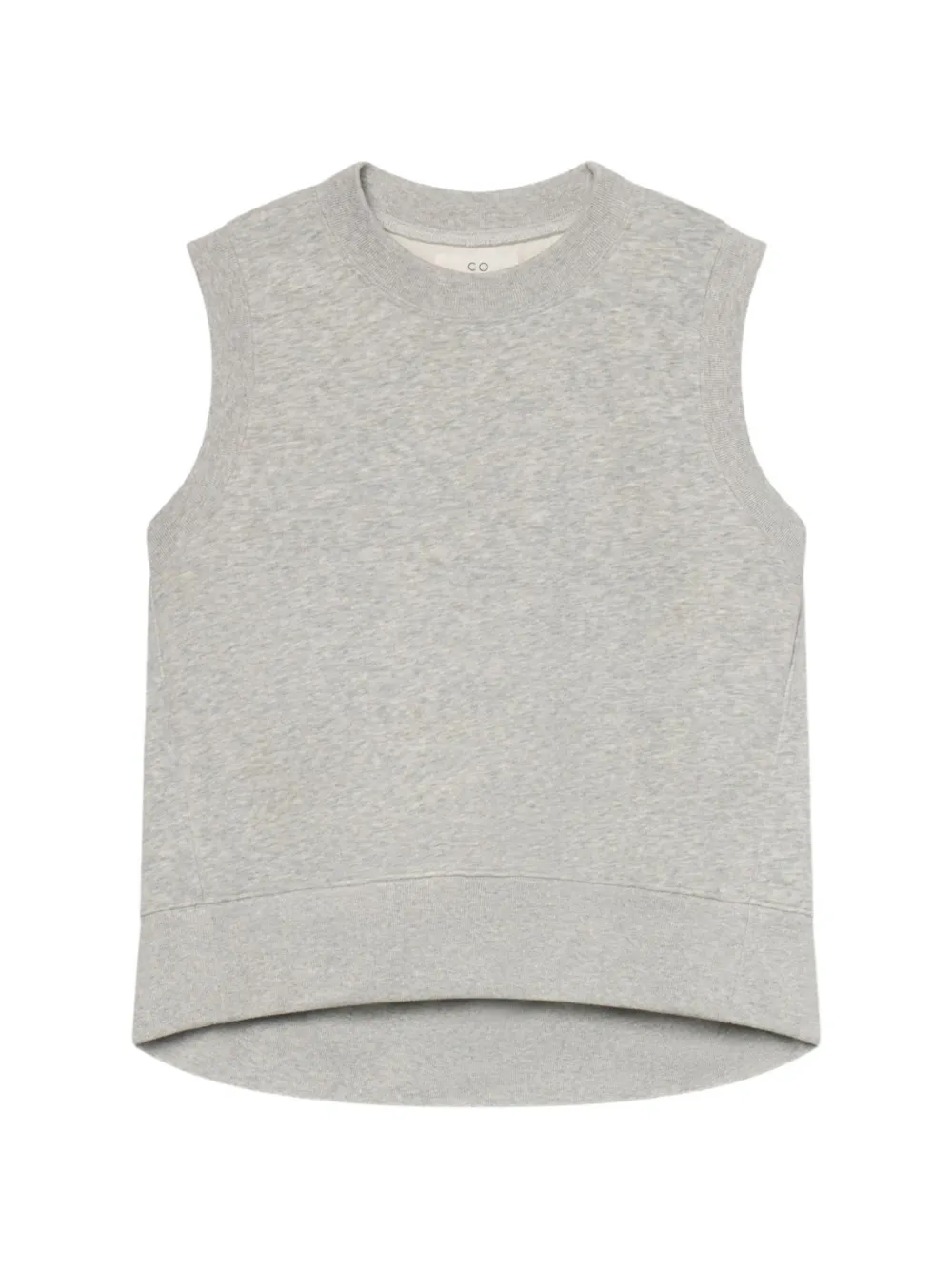 Co sleeveless crew-neck sweater