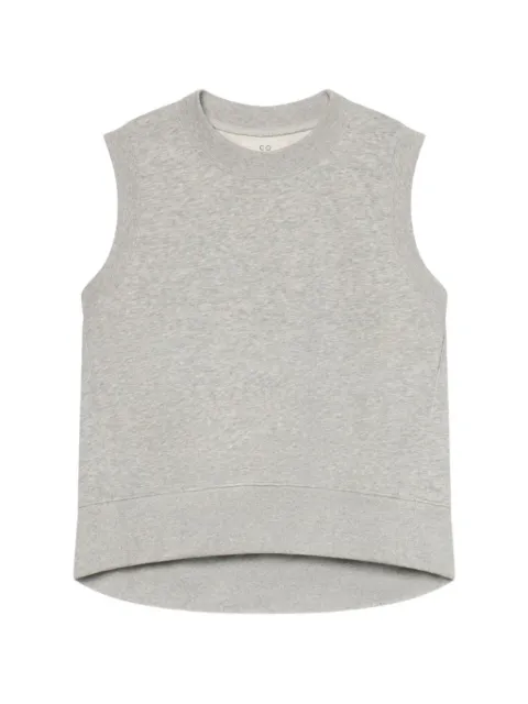 Co sleeveless crew-neck sweater