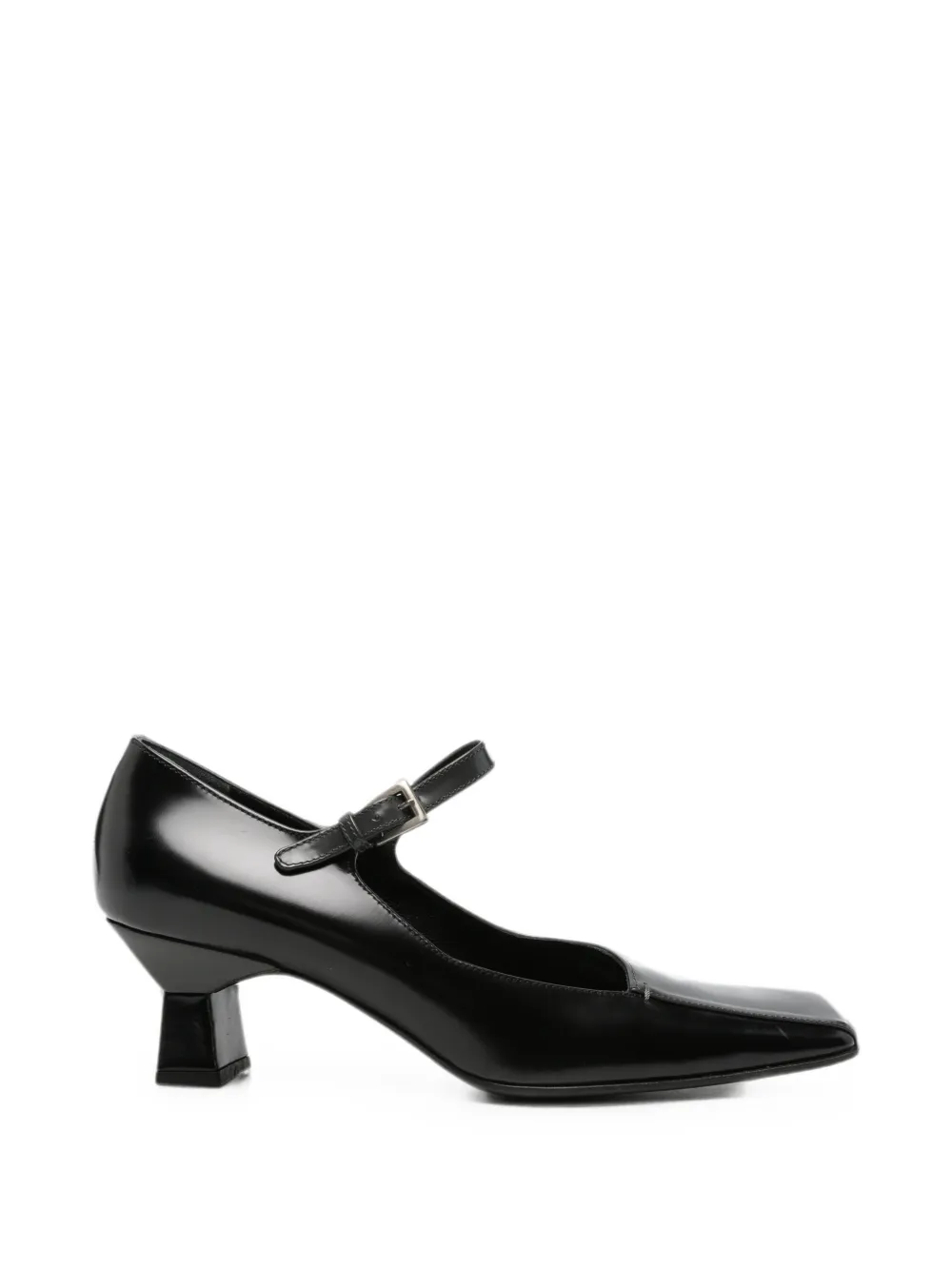 Prada Pre-Owned Mary Jane con punta quadrata anni 2000 - Nero