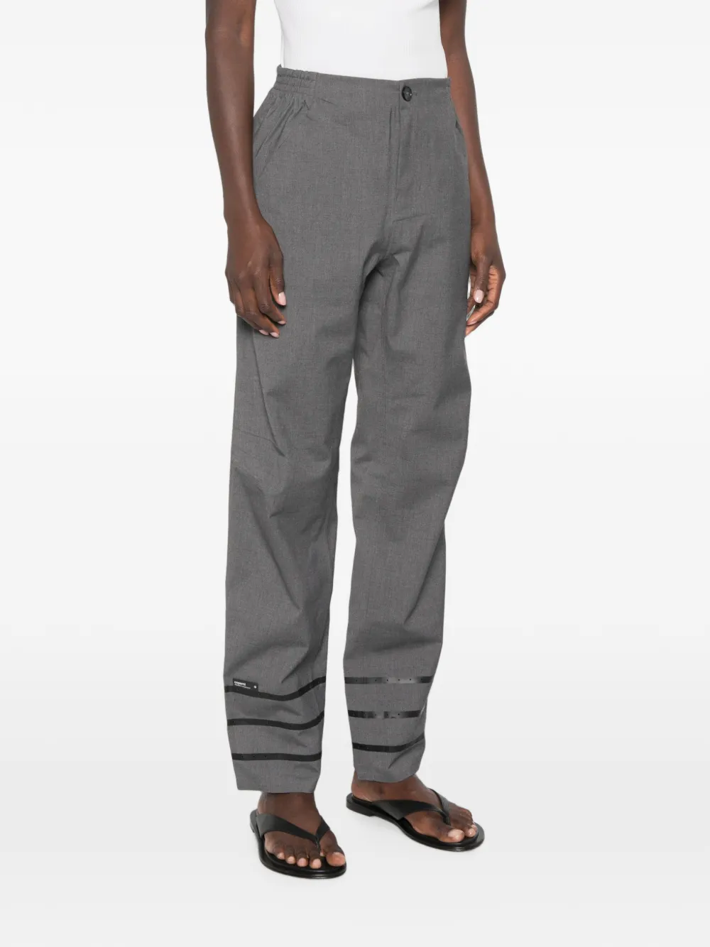  Coperni Buttoned Pocket Trousers - Gris 