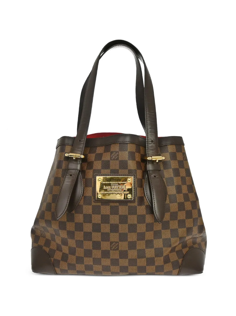 Louis Vuitton Pre-Owned 2007 Hampstead MM Damier Ebene tote bag - Braun