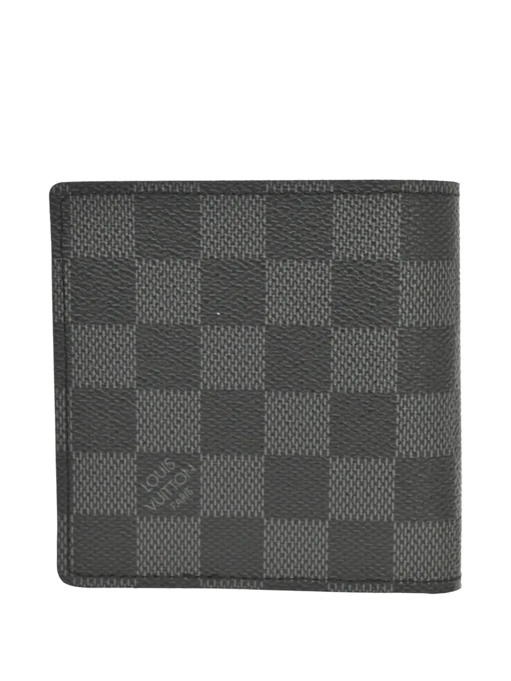 Louis Vuitton Pre-Owned 2009 Marco Damier Graphite wallet - Nero