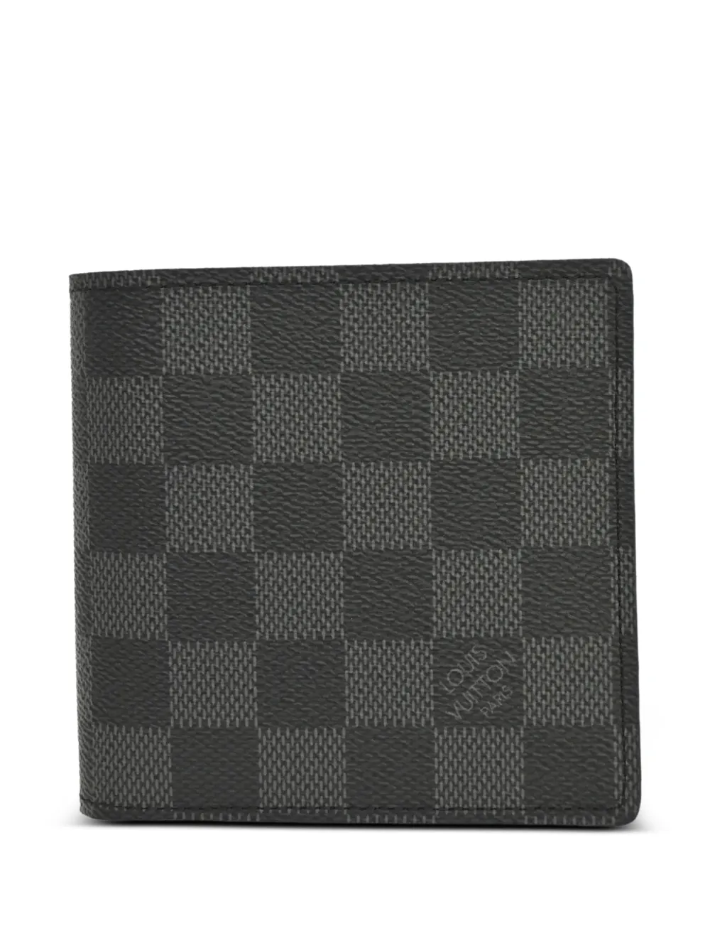 Louis Vuitton Pre-Owned 2009 Marco Damier Graphite wallet - Nero