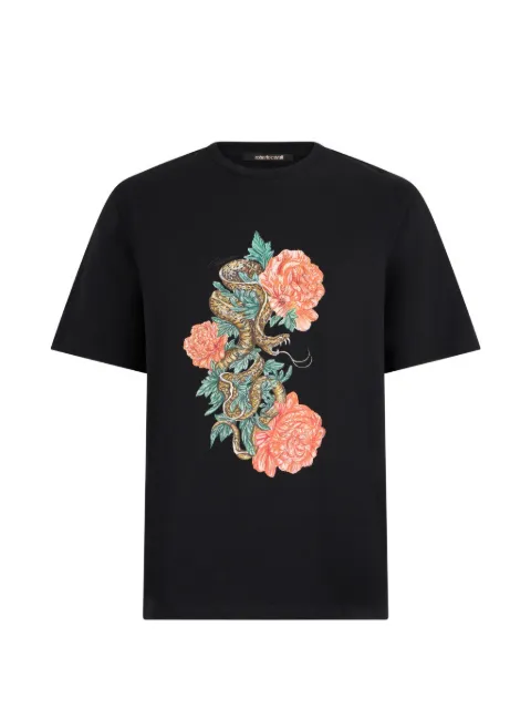 Roberto Cavalli playera Snake