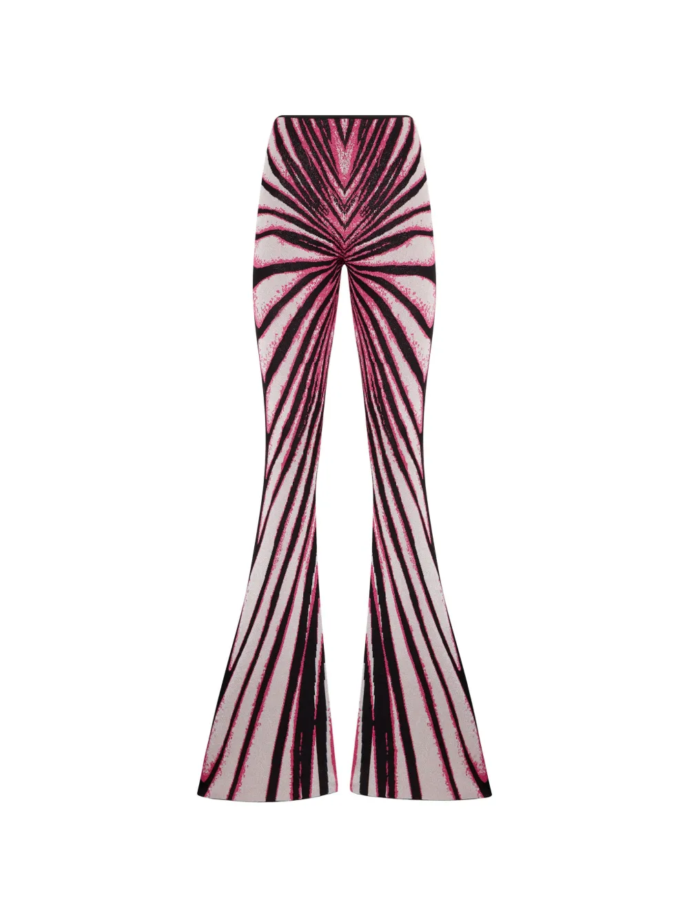 Roberto Cavalli Ausgestellte Ray of Paradise Hose - Schwarz