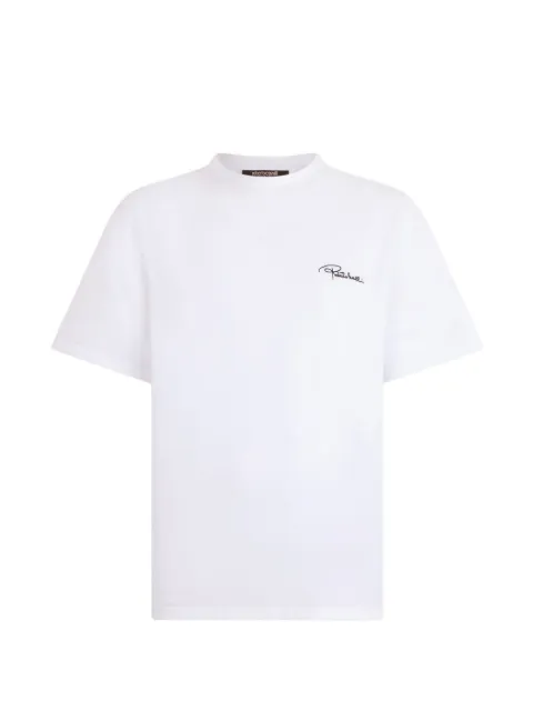 Roberto Cavalli logo-embroidered T-shirt