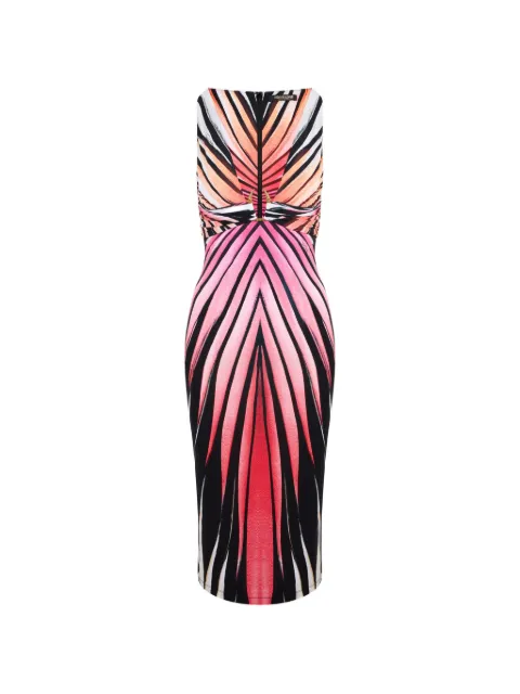 Roberto Cavalli Ray Of Paradise printed midi dress