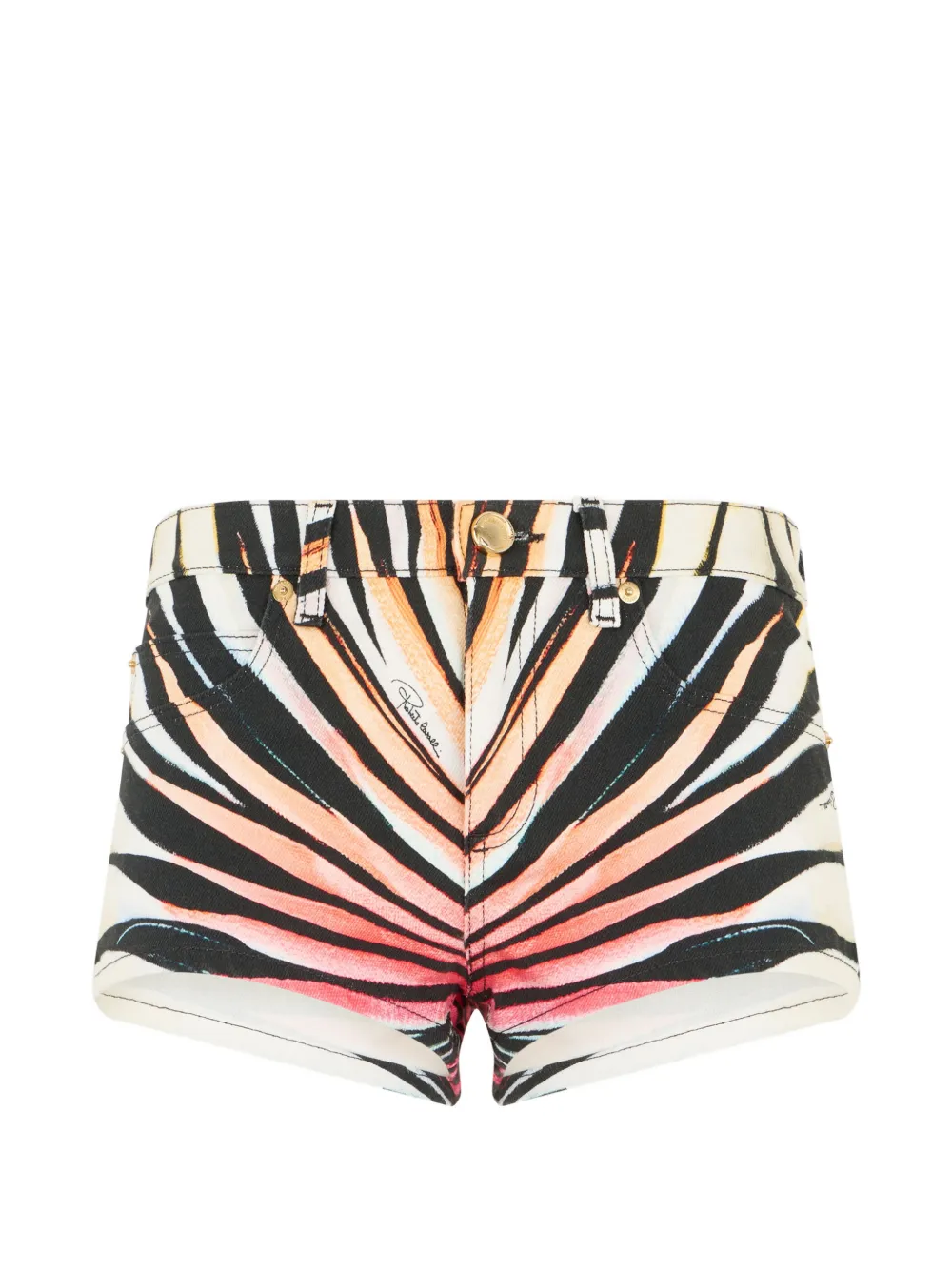 Roberto Cavalli Ray Of Paradise printed shorts - Neutrals