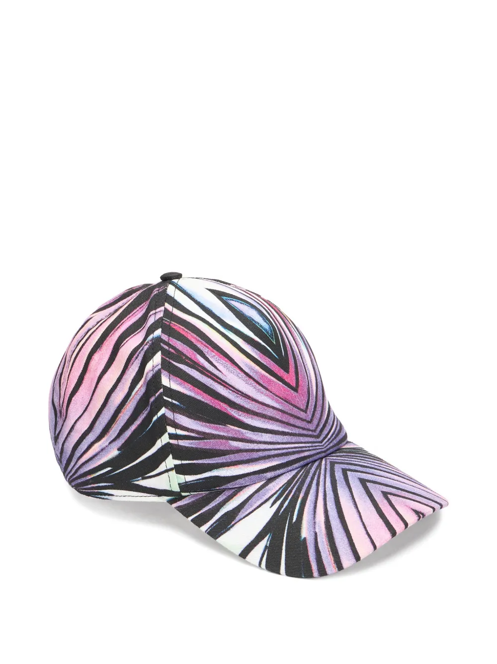 Roberto Cavalli Ray of Paradise Baseballkappe mit Print - Rosa