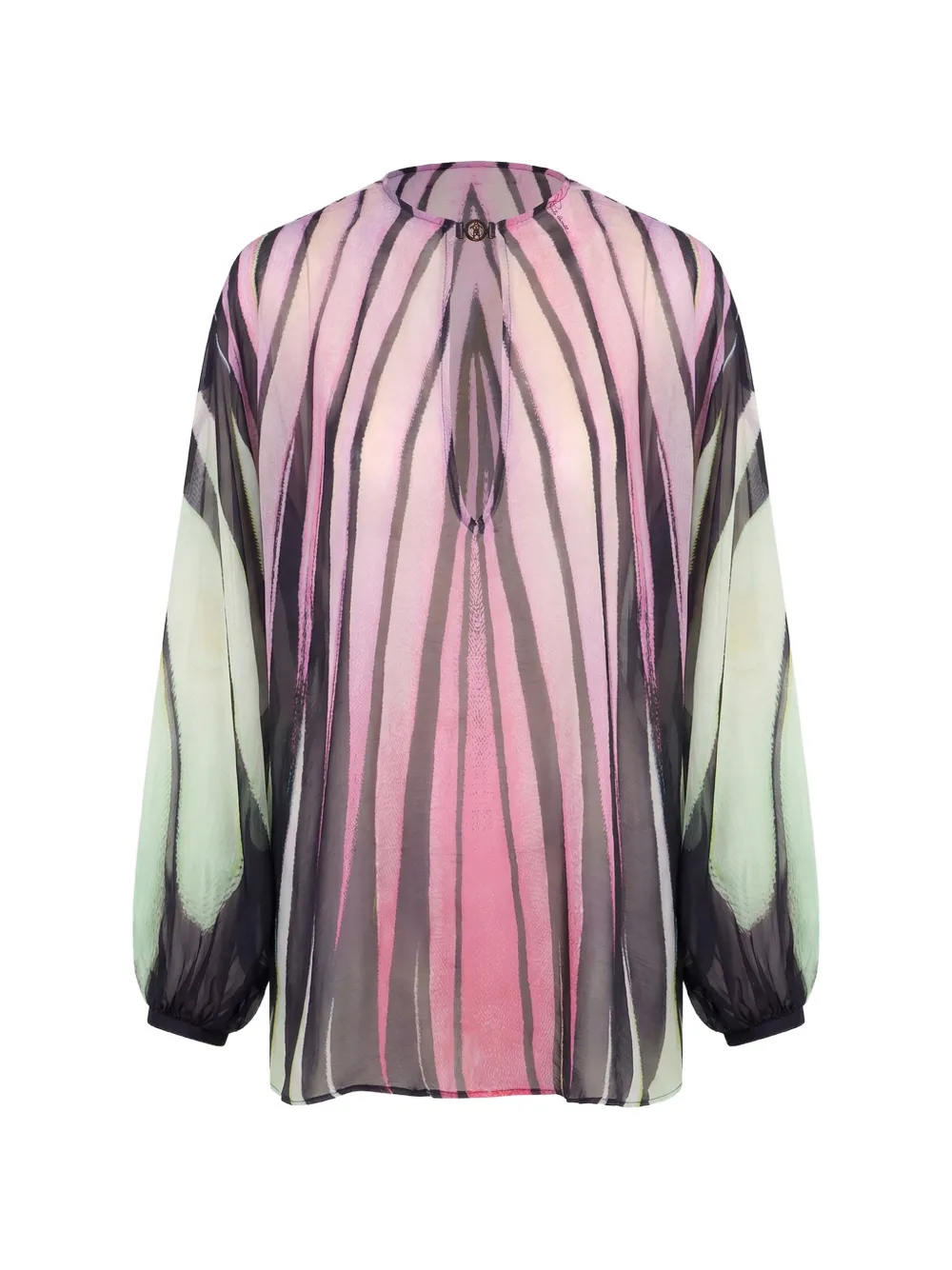 Roberto Cavalli Ray Of Paradise-print blouse - Pink